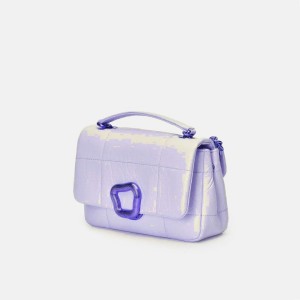 Songmont Small Chocolate Bag Lavender | USA PQSAJF940