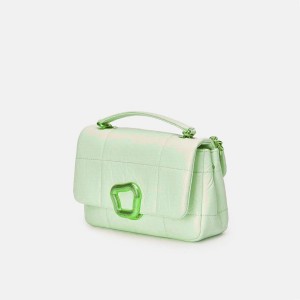 Songmont Small Chocolate Bag Mint | USA CTVYZL749